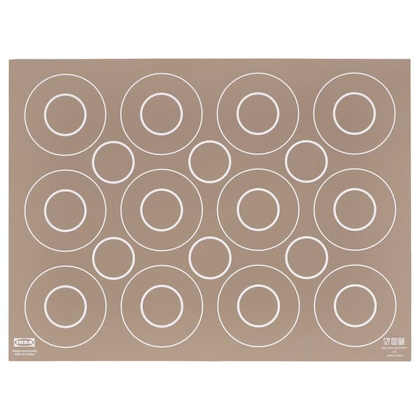 BAKTRADITION - Baking mat, beige, 41x31 cm