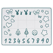 Ikea BAKTRADITION - Baking mat, white/turquoise, 61x46 cm