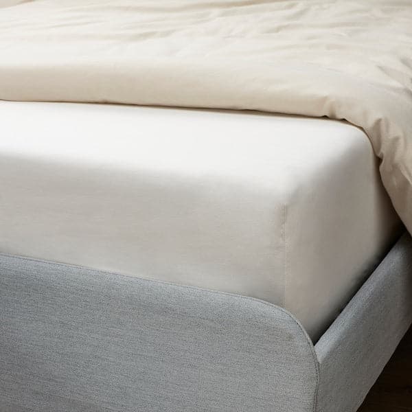 BALSAMPOPPEL - Sheet with corners, white, , 180x200 cm - best price from Maltashopper.com 90557546