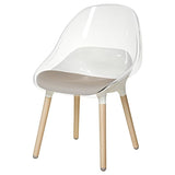 BALTSAR chair, white, 58x85x57 cm