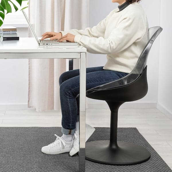 BALTSAR Swivel chair, black , - best price from Maltashopper.com 80521242