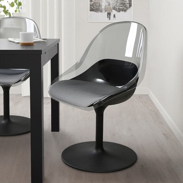 Ikea BALTSAR Swivel chair, black ,