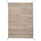 BANKKONTOR rug, high pile, beige/handmade, 170x240 cm
