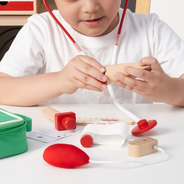 Ikea BARKBORRE - 7-piece toy doctor’s set