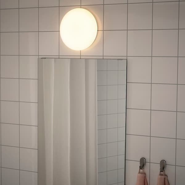 Ikea BARLAST - LED ceiling / wall light, white,25 cm ,