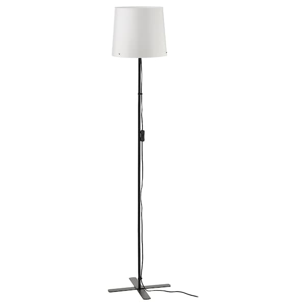 BARLAST Floor lamp - black/white 150 cm - best price from Maltashopper.com 10430368