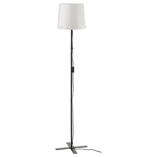 BARLAST Floor lamp - black/white 150 cm - best price from Maltashopper.com 10430368