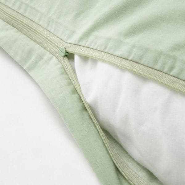 Ikea BARNDRÖM - Duvet cover and pillowcase, cat pattern/green, 150x200/50x80 cm