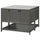 BÅTSKÄR - BÅTSKÄR Outdoor kitchen island, outdoor/dark grey, 120x120 cm