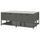 BÅTSKÄR - BÅTSKÄR Outdoor kitchen island, outdoor/dark grey, 240x120 cm