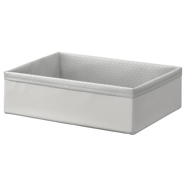BAXNA - Organiser, grey/white, 26x34x10 cm - best price from Maltashopper.com 20474366