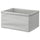 BAXNA - BAXNA Organiser, grey/white, 26x34x18 cm