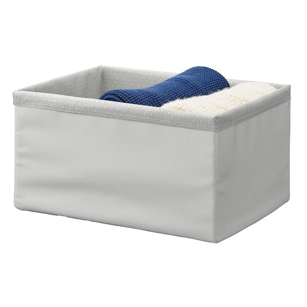 Ikea BAXNA - Organiser, grey/white, 26x34x18 cm