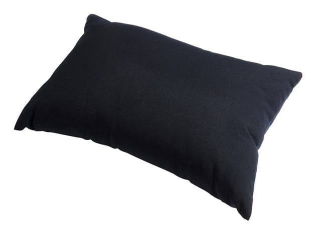 AZUR Black garden cushion W 30 x L 45 cm - best price from Maltashopper.com CS654696