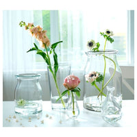 BEGÄRLIG - Vase, clear glass, 29 cm - best price from Maltashopper.com 30309781