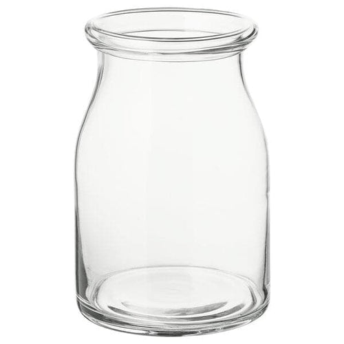 BEGÄRLIG - Vase, clear glass, 29 cm
