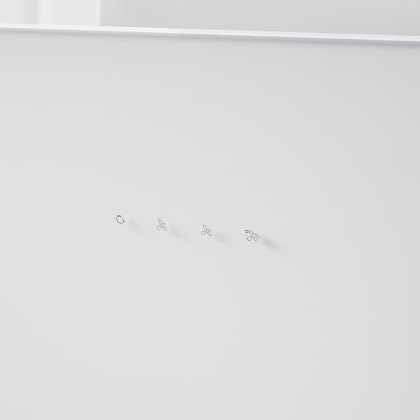 Ikea BEJUBLAD Hood to be fixed to the wall - white , 66 cm