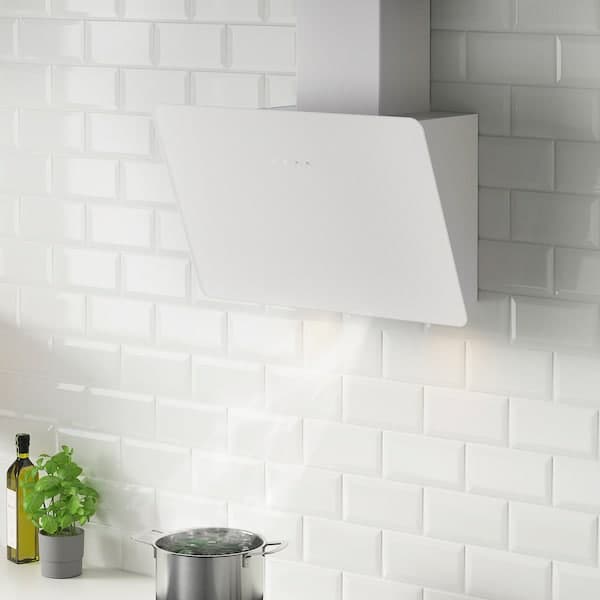 BEJUBLAD Hood to be fixed to the wall - white , 66 cm - best price from Maltashopper.com 40331908