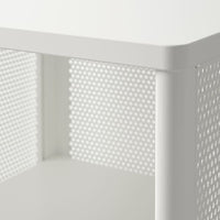 BEKANT - Storage unit on castors, mesh white, 41x101 cm - best price from Maltashopper.com 59282535