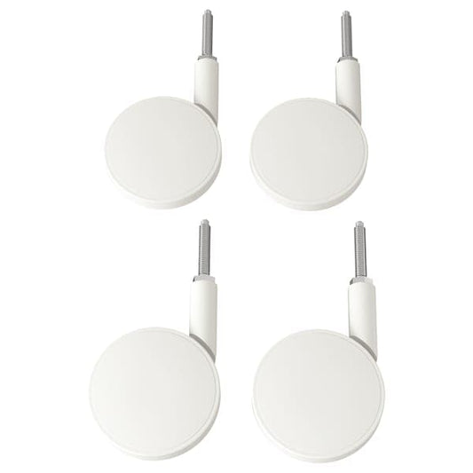 BEKANT - Castor, white - best price from Maltashopper.com 20372457
