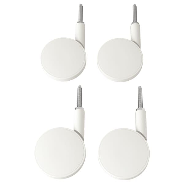 BEKANT - Castor, white - best price from Maltashopper.com 20372457
