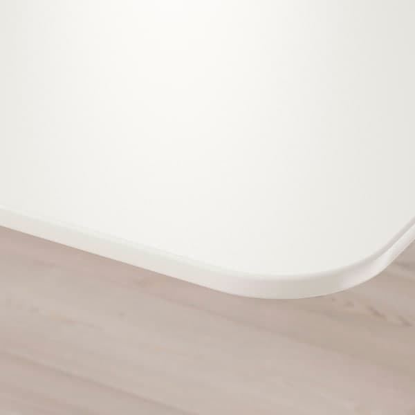 BEKANT - Corner desk right, white/black , - Premium Furniture from Ikea - Just €297.99! Shop now at Maltashopper.com
