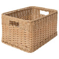 BEKNA basket, plastic rattan, 25x35x20 cm