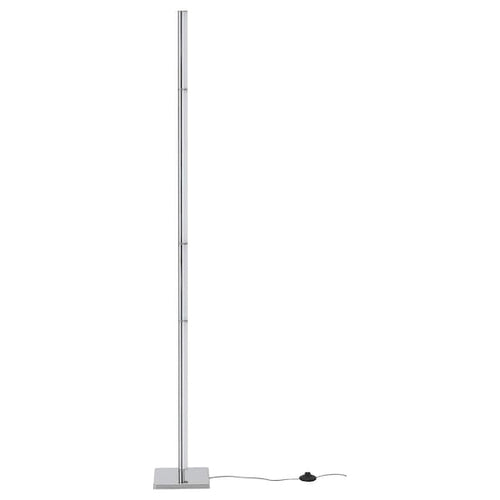 BEKNIP - LED floor lamp, nickel-plated adjustable light intensity ,