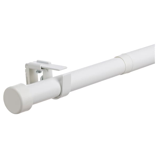 Ikea BEKRÄFTA Curtain stick set - white 120-210 cm 28 mm