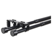 BEKRÄFTA - Double curtain rod set, black, 120-210 cm 19 mm - best price from Maltashopper.com 70489695