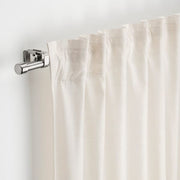 Ikea BEKRÄFTA Curtain rod set - nickel-plated 120-210 cm 19 mm , 120-210 cm 19 mm
