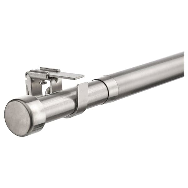 Ikea BEKRÄFTA Curtain stick set - nickel-plated 120-210 cm 28 mm