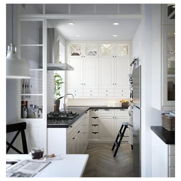 BEKVÄM - Stepladder, 3 steps, black, 63 cm - Premium Chairs from Ikea - Just €45.99! Shop now at Maltashopper.com