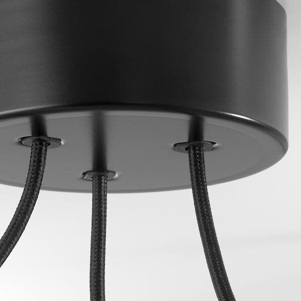 BENGTSBOL - Pendant lamp with 3 lights, black , - best price from Maltashopper.com 80473401