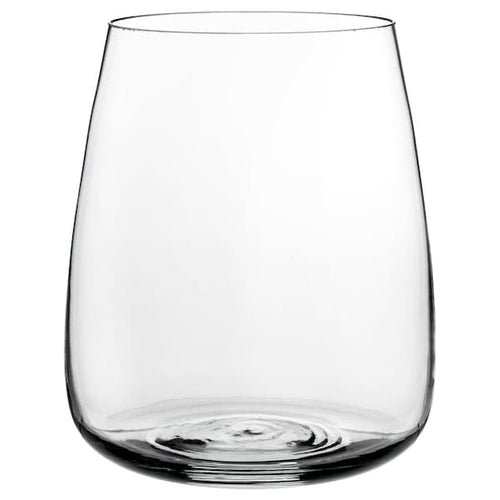 BERÄKNA - Vase, clear glass, 18 cm