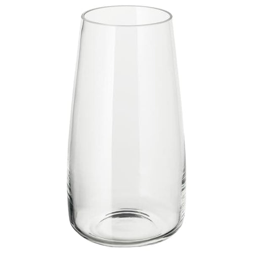 BERÄKNA - Vase, clear glass, 30 cm