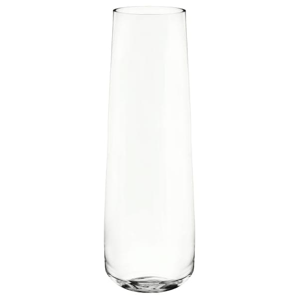 BERÄKNA - Vase, clear glass, 65 cm - best price from Maltashopper.com 20329039