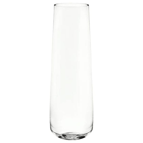 BERÄKNA - Vase, clear glass , 65 cm