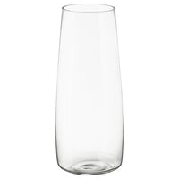 BERÄKNA - Vase, clear glass, 45 cm - best price from Maltashopper.com 40327949