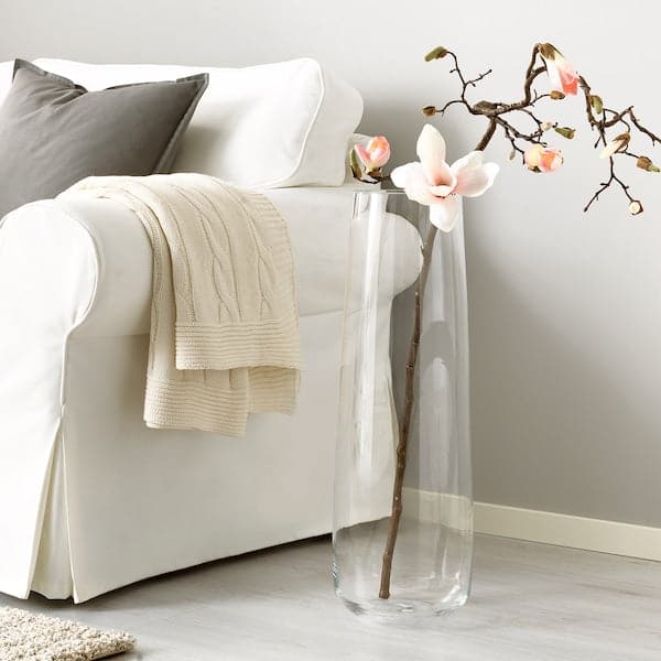 BERÄKNA - Vase, clear glass, 65 cm - best price from Maltashopper.com 20329039