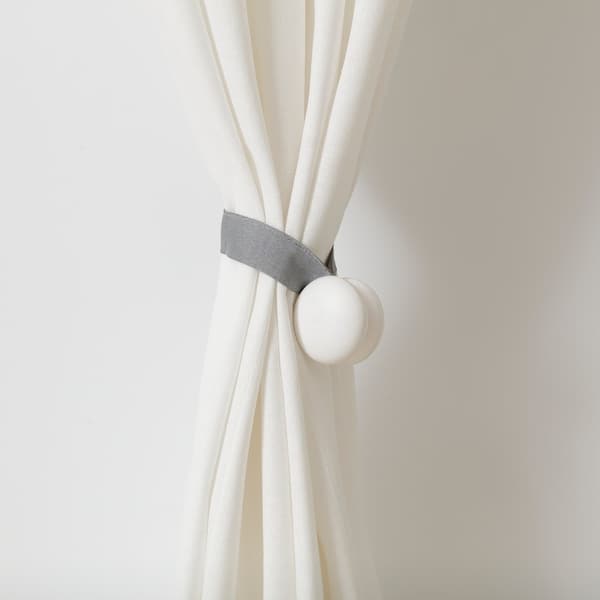 BERGKLEMATIS Magnetic curtain bracelet - grey , - best price from Maltashopper.com 90498552