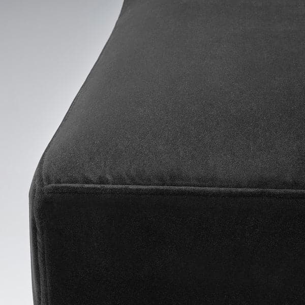 Ikea BERGMUND Chair lining, medium length - Djuparp dark grey ,