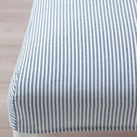 BERGMUND Chair lining - Rommele dark blue/white , - best price from Maltashopper.com 70486220