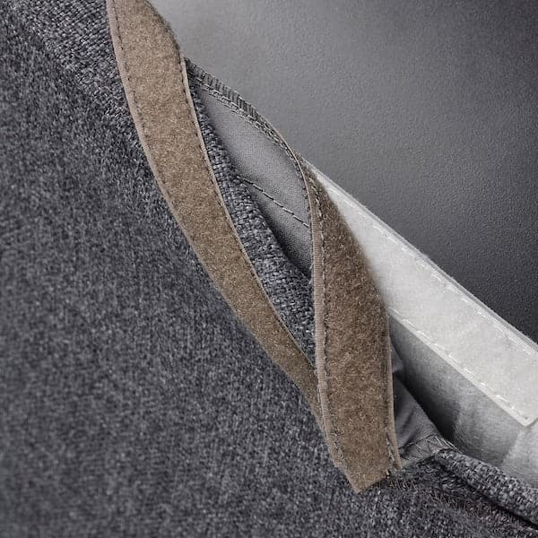 Ikea BERGMUND Bar stool lining with back - Gunnared smoke grey ,