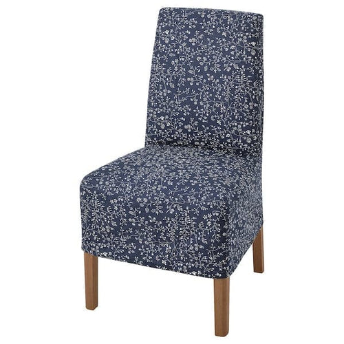 BERGMUND - Chair with medium-length cover ,