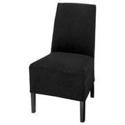 Ikea BERGMUND Chair with medium length lining - black/Djuparp dark grey ,