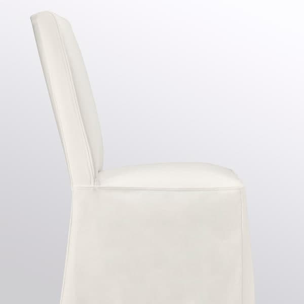 Ikea BERGMUND Chair with long lining - black/Inseros white ,