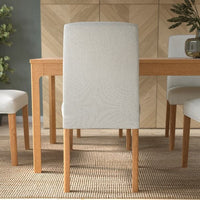 BERGMUND Chair - oak/Orrsta light grey , - best price from Maltashopper.com 99387738