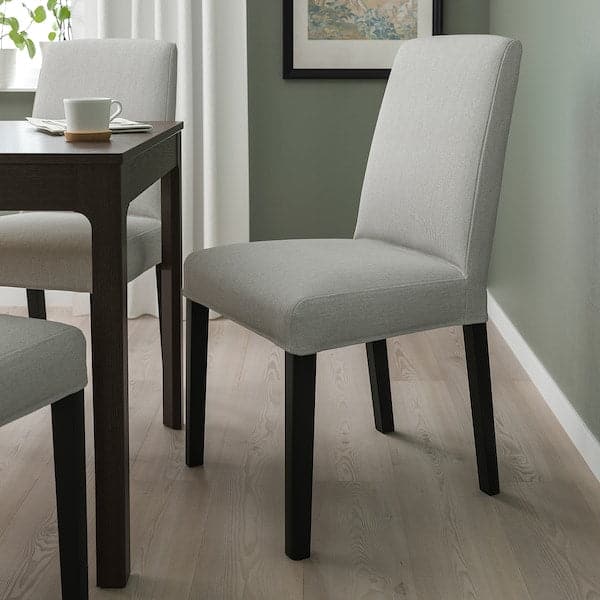 BERGMUND Chair - black/Orrsta light grey , - best price from Maltashopper.com 59385977