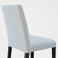 BERGMUND Chair - black/Rommele dark blue/white , - best price from Maltashopper.com 79389979